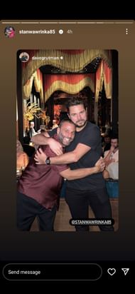 Screengrab from Stan Wawrinka's post